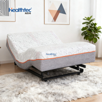 Ensemble de meubles de chambre à coucher de luxe OEM&ODM, lit double king size moderne avec cadre de lit électrique réglable et matelas
