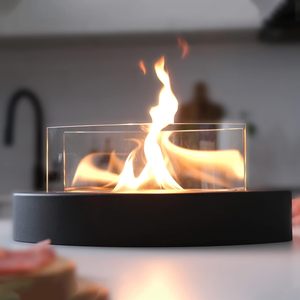 Chimenea <span class=keywords><strong>de</strong></span> Bioetanol Moderna <span class=keywords><strong>de</strong></span> Acero para Mesa, Chimenea <span class=keywords><strong>de</strong></span> Etanol sin Humo, Ecológica, para <span class=keywords><strong>Interiores</strong></span>, Villas y Hoteles - Product Image 6