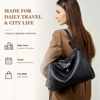 Sac à main en cuir véritable pour femmes, fait main, lisse, grand sac fourre-tout, Bolsas Para Mujer, pour les voyages quotidiens, étiquette privée, logo personnalisé
