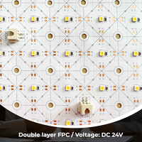Panneaux lumineux LED flexibles réglables, rétroéclairage LED de haute qualité, feuilles LED souples 24V pour comptoir en pierre