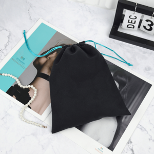 Customized logo Printing Drawstring Cotton Canvas Jewelry Bag <b>Small</b> Canvas Gift Jewelry Bag - Product Image 6