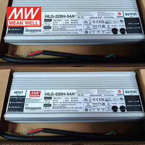 MEAN WELL HLG-320H-54A 320W 54V 5.95A ปรับได้ CC CV LED ไดร์เวอร์ไฟส่องสว่าง AC-DC IP65 กันน้ำ - Product Image 1