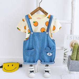 Conjuntos de Ropa para Niños, Estilo Nuevo, Popular, en Oferta, Conjunto de 2 Piezas, Pantalones de Mezclilla, Camisas Casuales y Combinación de Pantalones - Product Image 6