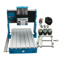 Kit de cadre pour machine de fraisage CNC LY Square Rail Linear Guides 3040L 6040L avec vis à billes, lit de tour à bois et cache anti-poussière