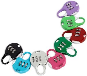 Cadenas à combinaison numérique, Serrure à code sécurisée réinitialisable, Serrures colorées, Cadenas à anse métallique, Accessoires de sécurité pour Escape Room - Product Image 6