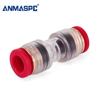 ANMASPC FTTX Ftth Rose Red 30 años de vida útil Acoplador de unión de microconductos utilizado para tubo HDPE de fibra soplada Telecom