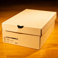 Boîte en carton ondulé robuste pour l'emballage et l'expédition de chaussures, boîte en carton rigide pour baskets et bottes, commande en gros directement de l'usine