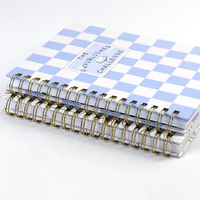 Impression de carnets personnalisés, fabrication directe en usine, reliure spirale, impression sur papier et carton, carnet de notes, agenda pour le bureau