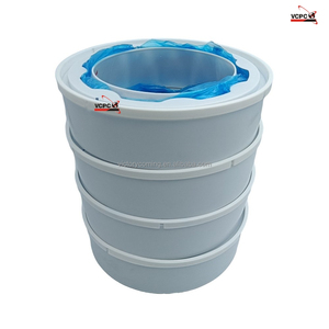 Los recambios de pañales VCPC <span class=keywords><strong>Playtex</strong></span> tienen capacidad para hasta 270 pañales Ricarica compatibles con Geniee Angelcaree bin bolsa de repuesto para cubos de pañales - Product Image 4