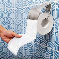 Papier toilette jetable en rouleaux jumbo, doux, biodégradable, en pâte de bois, sûr pour les fosses septiques, personnalisable OEM, vente en gros