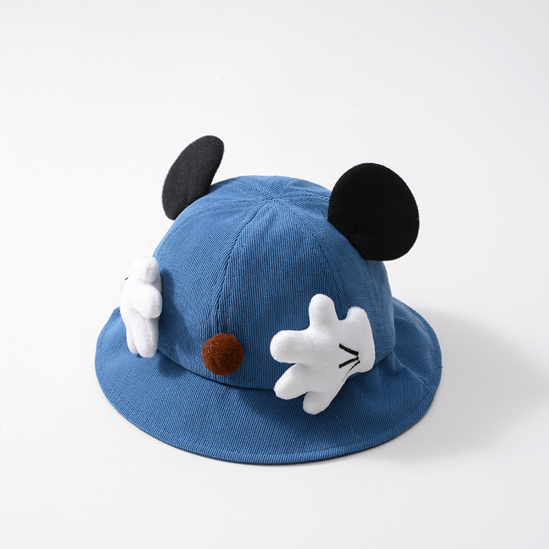 chapeau bob enfant bleu