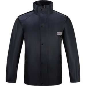 Ensemble imperméable et <span class=keywords><strong>pantalon</strong></span> de pluie <span class=keywords><strong>pour</strong></span> livreurs, PVC, tissu Oxford, bleu marine, vêtements séparés - Product Image 3