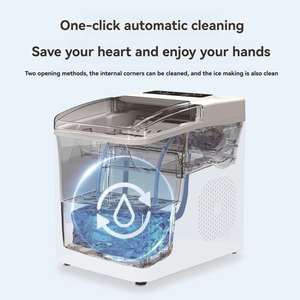 Venta caliente portátil comercial máquina para hacer cubitos de hielo automática eléctrica pequeña máquina de hielo para uso doméstico - Product Image 4