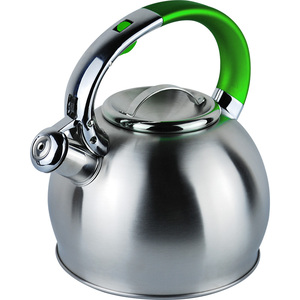 Fashion Stainless Steel Color Tea <strong>Kettle</strong> <strong>Induction</strong> Whistling <strong>Kettle</strong> with Zinc Alloy Handle - Product Image 2