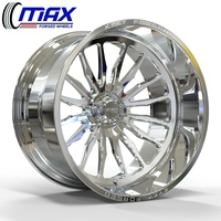 Jantes de camion forgées extra larges MAX 26x14 28x16 30x16 à rebord profond pour Ford F250, Ram 3500, GMC HD Pickup – Jantes personnalisées