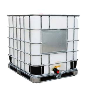 Réservoir de stockage en plastique IBC de 1000 litres en matériau HDPE Ace pour la collecte des eaux usées - Product Image 2