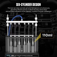 AUTOOL-Testeur de Code Électrique CT500, 6 Cylindres, GDI/EFI/FEI, Nettoyeur d'Injecteur de Carburant, Outil de Diagnostic, 1 An