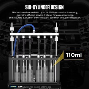 Autool เครื่องอ่านโค้ด6สูบ CT500 <span class=keywords><strong>gdi</strong></span>/efi/fei เครื่องทดสอบหัวฉีดน้ำมันเชื้อเพลิงเครื่องมือวินิจฉัย1ปี - Product Image 4