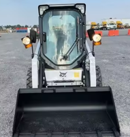 Qualitätsgarantie, Top-Zustand, Standard-Kompaktlader mit kompletter Arbeitsausstattung, Bobcat S450 für den grenzüberschreitenden Exporthandel