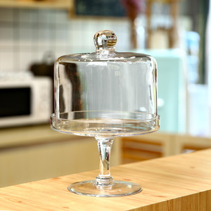 Fancy Mini <strong>Glass</strong> <strong>Dome</strong> Fresh Onion Keeper <strong>Cake</strong>/cheese <strong>Glass</strong> <strong>Dome</strong> - Product Image 2