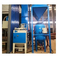Machine et salle de sablage