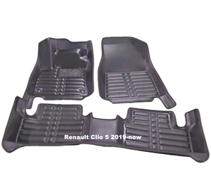 Tapis de sol de voiture en cuir 5D sur mesure, écologiques et luxueux pour VW <span class=keywords><strong>Golf</strong></span> 7 Mk7 2013-2020, imperméables, antidérapants, ensemble complet - Product Image 3