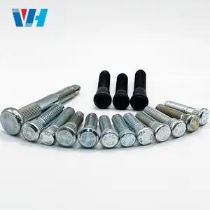 Lớp 10.9 bánh xe xe Lug Bolt răng cưa Stud knurl dài chiều dài Tương thích cho Toyota vàng ws566