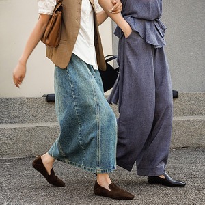 leather loafers for women flat <strong>heel</strong> new style in full leather <strong>exterior</strong> and interior soft sole suitable for autumn - Product Image 4