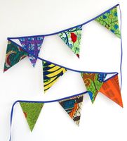 DIY Tissu Bunting Drapeaux Fanion Bannière Décoration Drapeau Fête D'anniversaire Drapeau