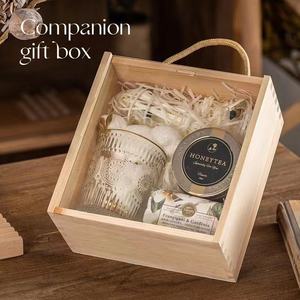 Chuanghua הזול באיכות טובה עץ תיבת עץ מבריק תיבת חזה אריזת מתנה מקרה עץ - Product Image 5