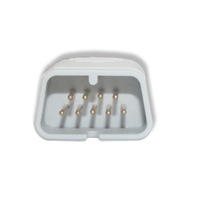 Sonde/sonde de capteur SpO2 jetable en mousse adhésive pour nouveau-nés, sans latex, certification CE