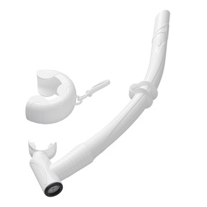 Tube respiratoire pliable pour enfants, en matériau PP, pour la natation - Product Image 1