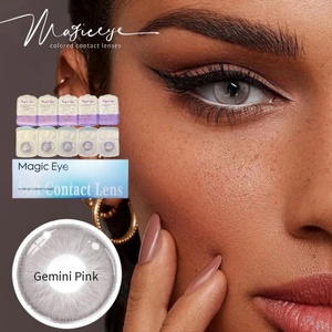 <span class=keywords><strong>Lentes</strong></span> <span class=keywords><strong>de</strong></span> <span class=keywords><strong>Contacto</strong></span> Invisibles <span class=keywords><strong>de</strong></span> Aspecto Natural y Estilo Fresco, Tono Hermoso Rosa, Color Suave, 55% <span class=keywords><strong>de</strong></span> Contenido <span class=keywords><strong>de</strong></span> Agua, Diseño Lavable, <span class=keywords><strong>Descuento</strong></span> - Product Image 2