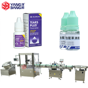 Hoàn toàn tự động Nhà Máy Giá ROTARY Eye Drops Mono khối ROTARY làm đầy chất lỏng máy đóng nắp 5-15ml chai nhựa Filler - Product Image 1