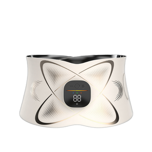 Cinturón de masaje para entrenamiento de cintura, cinturón tonificador abdominal con vibración, cinturón adelgazante, cinturón de masaje con calefacción eléctrica para ejercicio - Product Image 1