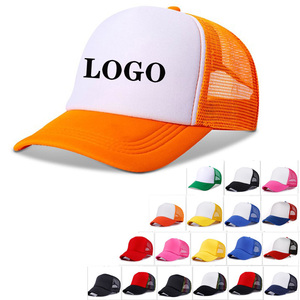 LOGO-Design Persönlichkeit DIY <span class=keywords><strong>Trucker</strong></span>-Mütze Baseballkappe für Männer und Frauen Blanko Mesh Verstellbare Kappe Erwachsene Gorras - Product Image 2