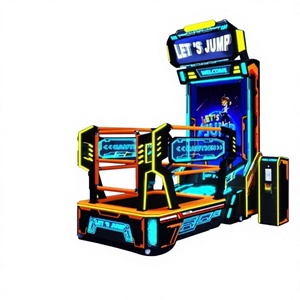 Let's Jump Interactive Trampoline Arcade <b>Machine</b> Coin Operated <b>Amusement</b> Park Equipment Ticket Redemption Game for Kids Zone - Product Image 1