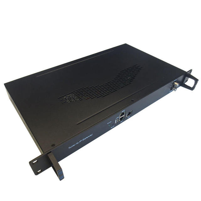 KUNUOMAGIC 24 FTA DVB-S/S2/S2X Tuner IP Gateway RF IP Converter 512 SPTS Channels BISS Descrambling DisEqc Function Rack Mount