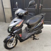 Scooter à essence Yamaha Shangling 125cc d'occasion, moto à pédales à essence, scooter confortable pour les trajets quotidiens