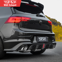 WAX Factory Auspuff Universal Endrohre für BMW 435i M340i Edelstahl-Endrohr Golf GTI Auspuffendrohre für VW GOLF