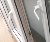 Perfil de Plástico Extruido de Vinilo, Diseño Moderno, Puertas y Ventanas de UPVC para Uso en Hoteles, Correderas, Plegables Horizontales, Insonorizadas