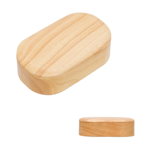 Wooden Lunch Box Food Containers Japanese Style Lunchbox for Children School Dinnerware Bowl