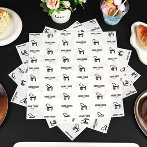 Custom Eco-Friendly Disposable Food-grade <b>Greaseproof</b> Recyclable Biodegradable Wrapping <b>Paper</b> for Bakery Sandwiches Packaging - Product Image 6
