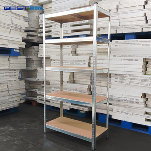 Estanterí<span class=keywords><strong>a</strong></span> Metálica Galvanizada de 5 Niveles QDDOWELL, 200x60x180cm, 300kg, Resistente - Product Image 3