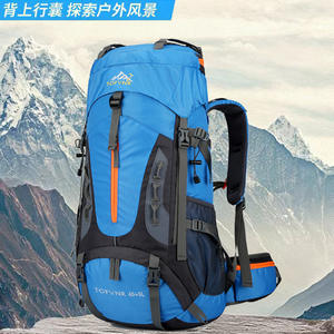 Sac à dos de randonnée en plein air, résistant à l'eau, en polyester, pour le camping, le sport, la randonnée en montagne, le trekking - Product Image 2