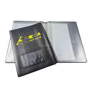Organisateur de documents de voiture en PVC avec LOGO personnalisé Couverture de document d'immatriculation de véhicule Classeur en plastique Papier pour document - Product Image 5