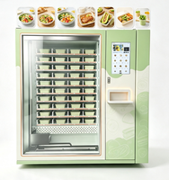 Distributeur automatique de repas en boîte 24h/24, distributeur automatique de repas en boîte à chauffage autonome
