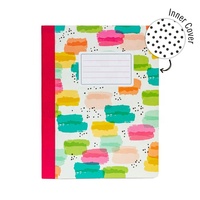 Cahiers personnalisés pour enfants, papeterie scolaire, cahiers d'écriture avec logo floral pour l'école primaire, couverture souple
