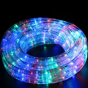 פלאש מחרוזת צינור אורות LED חבל אורות צבע שינוי חיצוני עמיד למים גן דקורטיבי עץ אורות