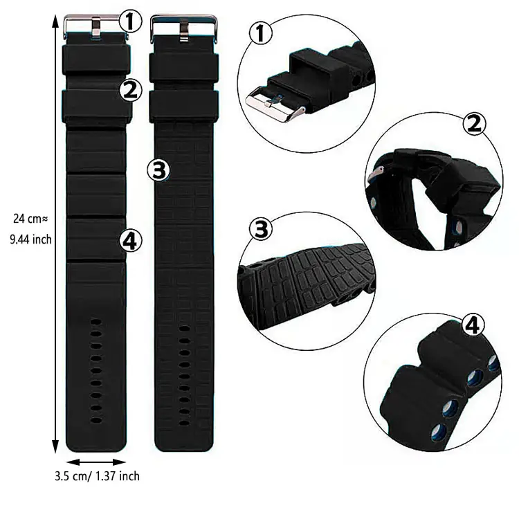 Verstelbare Siliconen Pols Gewicht Armbanden Wearable Enkel Pols Gewichten Geschikt Voor Yoga Dans Barbell Enkel Gewicht